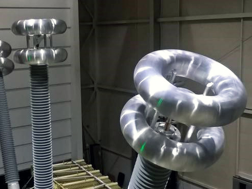 Corona rings for power transformer